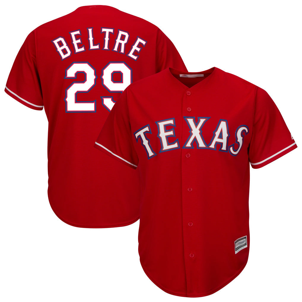 Ldoa T.Rangers #29 Adrian Beltre Player Red Majestic Alternate Cool Stitched Jerseys