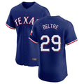 Ldoa T.Rangers #29 Adrian Beltre Player Royal Home Limited Elite Stitched Jerseys