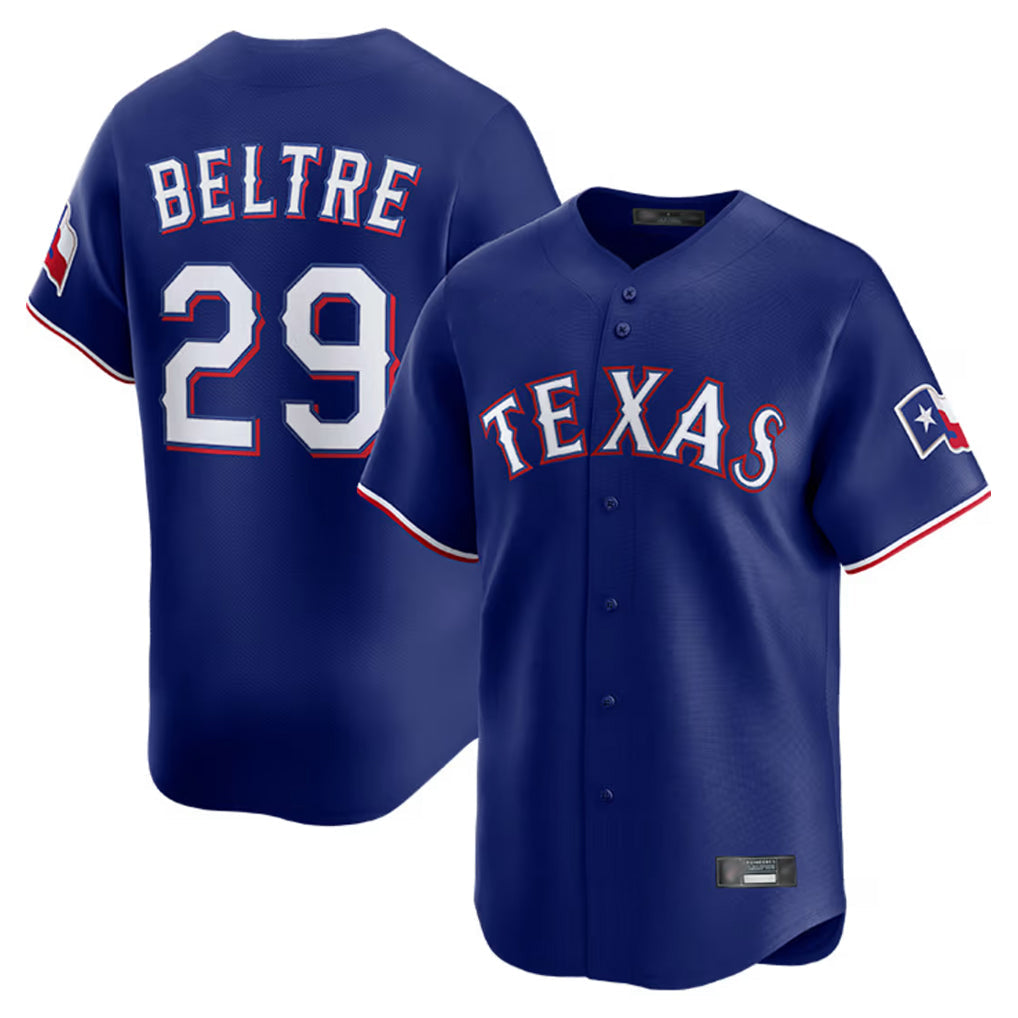 Ldoa T.Rangers #29 Adrian Beltre Player Royal Home Limited Stitched Jerseys