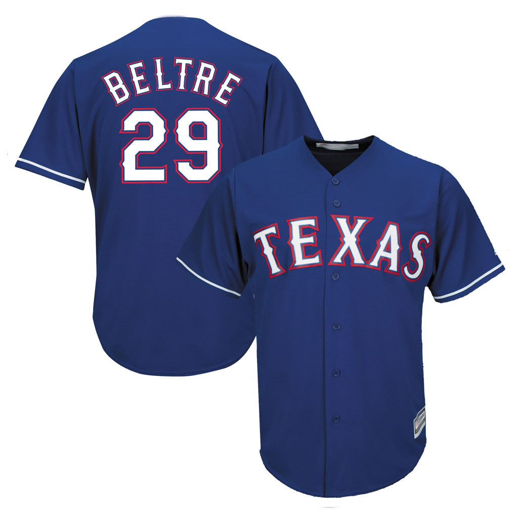 Ldoa T.Rangers #29 Adrian Beltre Player Royal Majestic Alternate Cool Stitched Jerseys
