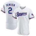 Ldoa T.Rangers #2 Marcus Semien Player Gold Collection Limited White Elite Stitched Jerseys