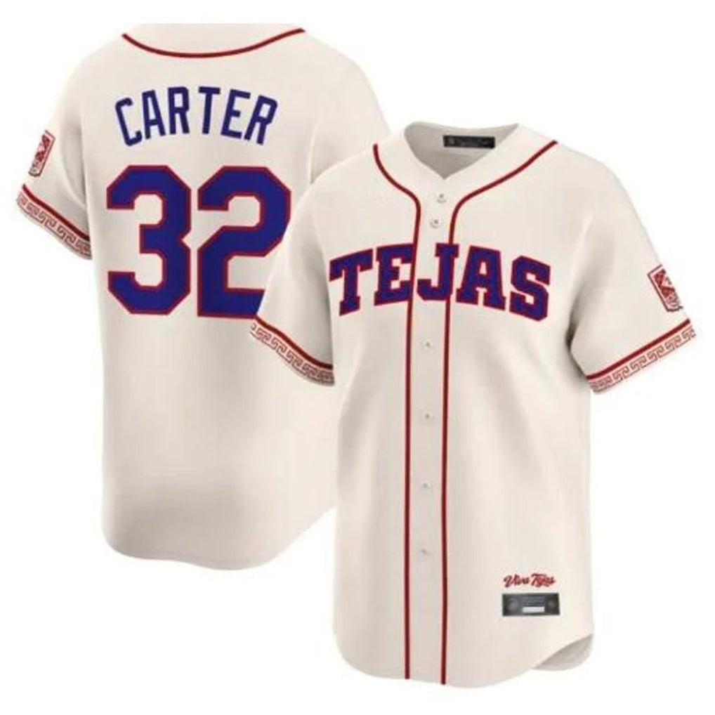 Ldoa T.Rangers #32 Evan Carter Player Cream 2026 City Connect Premier Stitched Stitched Jerseys