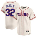 Ldoa T.Rangers #32 Evan Carter Player Cream 2026 City Connect Premier Stitched Stitched Jerseys