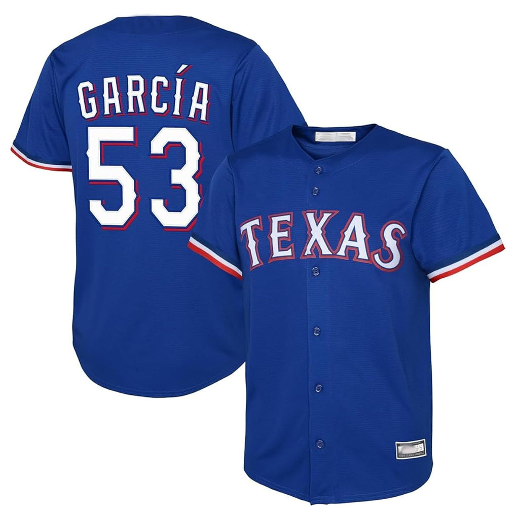 Ldoa T.Rangers #53 Adolis Garcia Player Royal Home Limited Stitched Jerseys