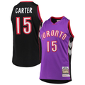 Ldoa T.Raptors #15 Vince Carter Mitchell & Ness Purple 19992000 Hardwood Classics Authentic Jerseys