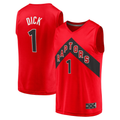 Ldoa T.Raptors #1 Gradey Dick Red Fast Break Player Jerseys - Icon Edition