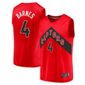Ldoa T.Raptors #4 Scottie Barnes Red Fast Break Replica Jerseys - Icon Edition