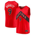 Ldoa T.Raptors #9 RJ Barrett Red Fast Break Player Jerseys - Icon Edition