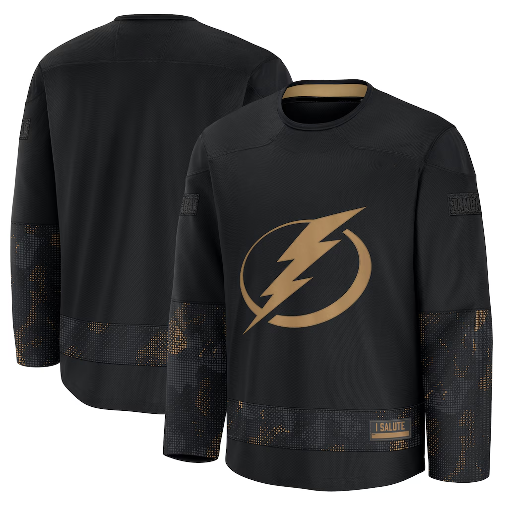 Tuec TB.Lightning Black 2024 Military Appreciation Practice Jerseys