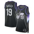 Ldoa U.Jazz #19 Ace Bailey Black Swingman Player Jerseys - Statement Edition