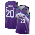 Ldoa U.Jazz #20 Jaren Jackson Jr. Purple Swingman Jerseys- Icon Edition