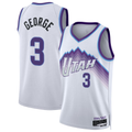 Ldoa U.Jazz #3 Keyonte George White Swingman Jerseys - Association Edition