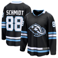 Tuec U.Mammoth #88 Nate Schmidt Black Home Breakaway Player Jerseys