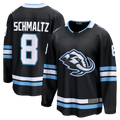 Tuec U.Mammoth #8 Nick Schmaltz Black Home Breakaway Jerseys