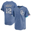 Ldoa W.Nationals #12 Brady House Player Blue Limited City Connect Stitched Jerseys