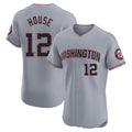 Ldoa W.Nationals #12 Brady House Player Gray City Connect Elite Alternate Stitched Jerseys