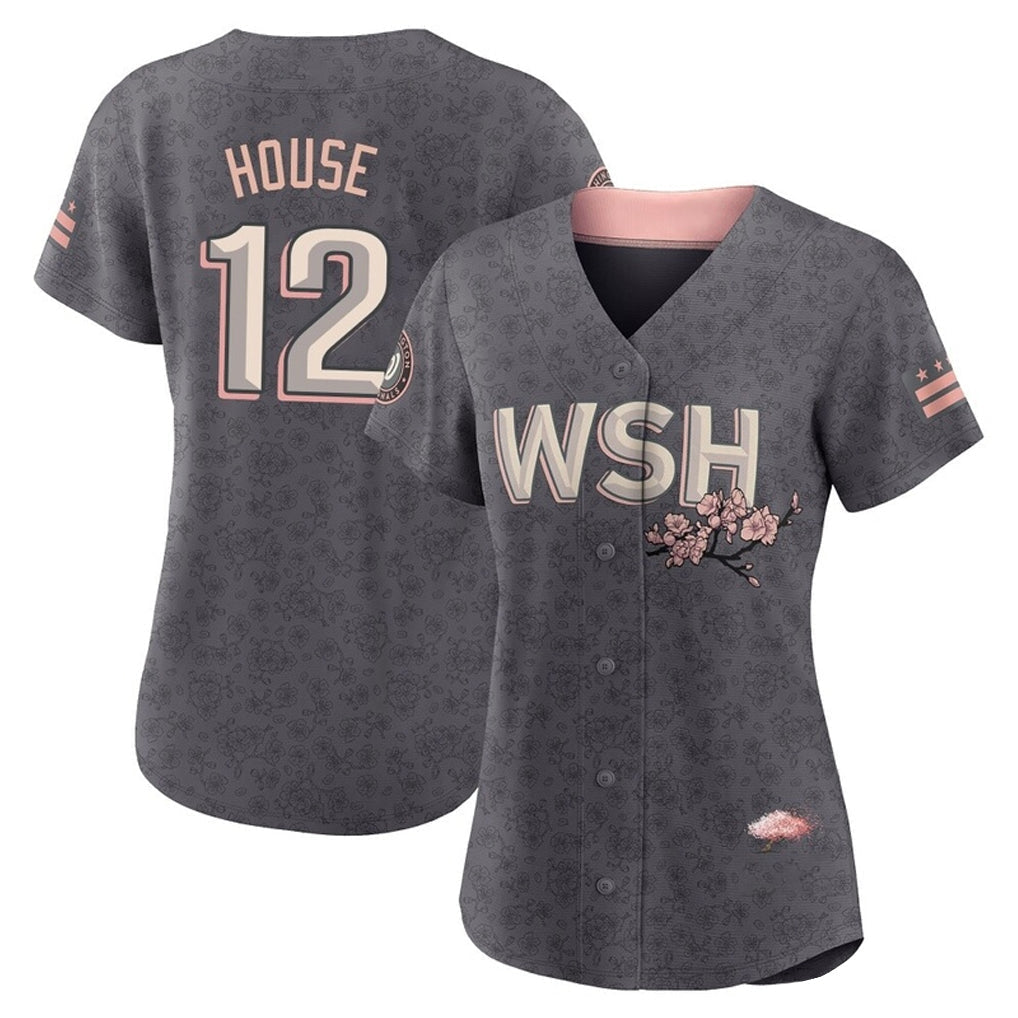 Ldoa W.Nationals #12 Brady House Player Gray City Connect Stitched Jerseys
