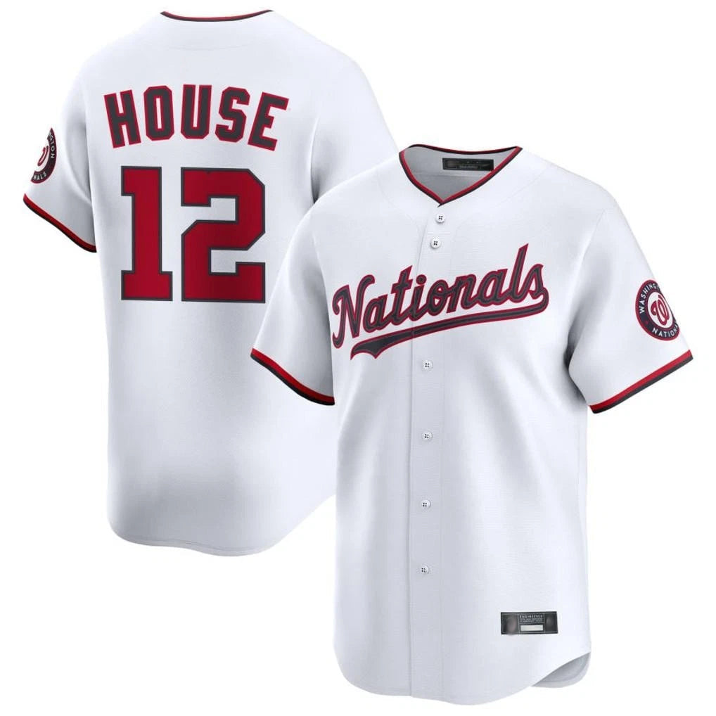 Ldoa W.Nationals #12 Brady House Player White Alternate Limited Game Stitched Jerseys
