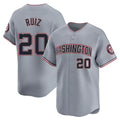 Ldoa W.Nationals #20 Keibert Ruiz Player Gray City Connect Elite Alternate Stitched Jerseys