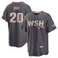 Ldoa W.Nationals #20 Keibert Ruiz Player Gray City Connect Stitched Jerseys