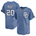 Ldoa W.Nationals #20 Keibert Ruiz Player Light Blue Limited City Connect Stitched Jerseys
