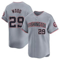 Ldoa W.Nationals #29 James Wood Player Gray City Connect Limited Alternate Stitched Jerseys