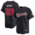 Ldoa W.Nationals #29 James Wood Player Navy Limited Stitched Jerseys