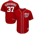 Ldoa W.Nationals #37 Stephen Strasburg Player Red Cool Alternate Player Stitched Jerseys