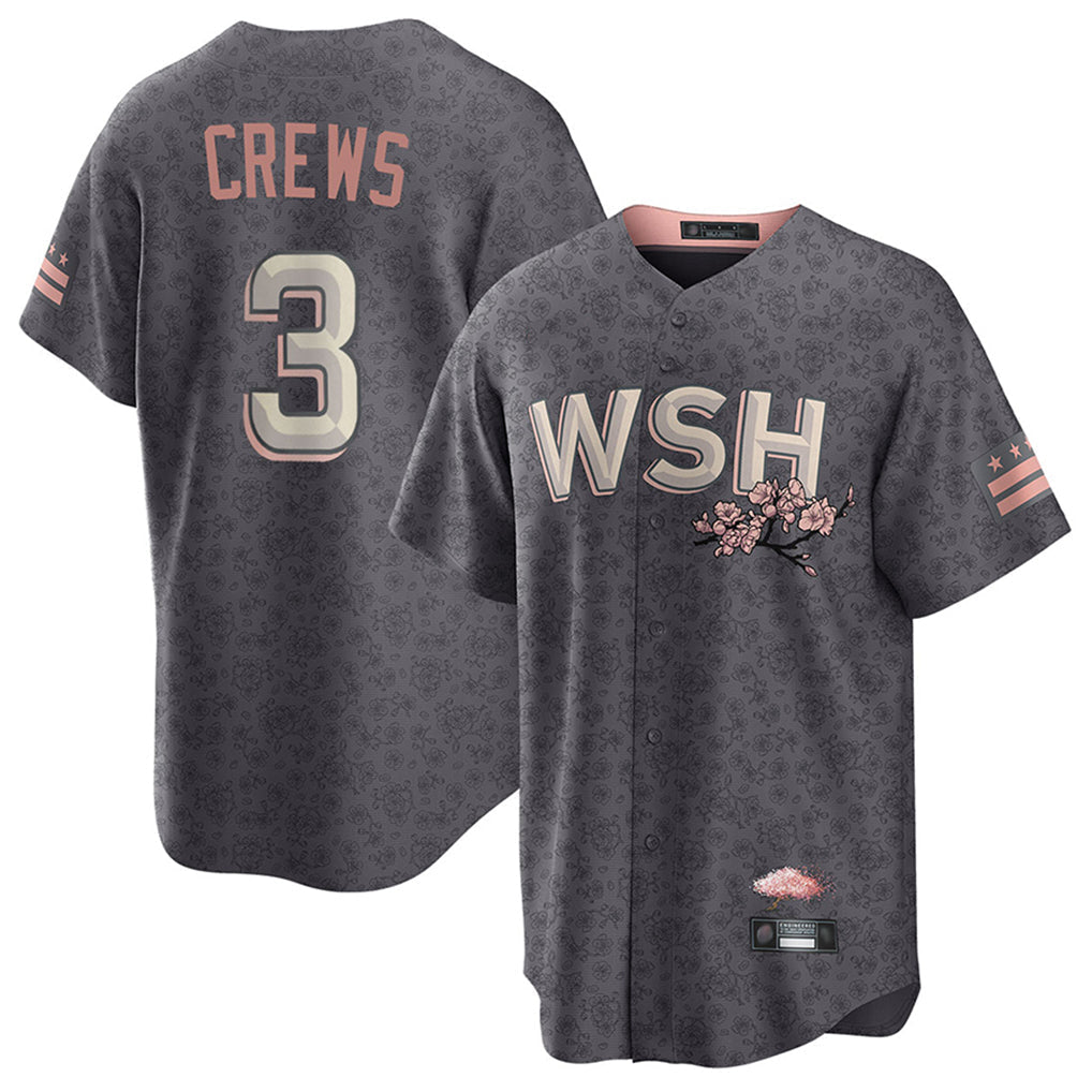 Ldoa W.Nationals #3 Dylan Crews Player City Connect Stitched Jerseys