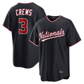 Ldoa W.Nationals #3 Dylan Crews Player Navy Game Stitched Jerseys