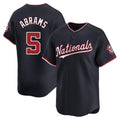 Ldoa W.Nationals #5 CJ Abrams Player Navy Blue Replica Stitched Jerseys