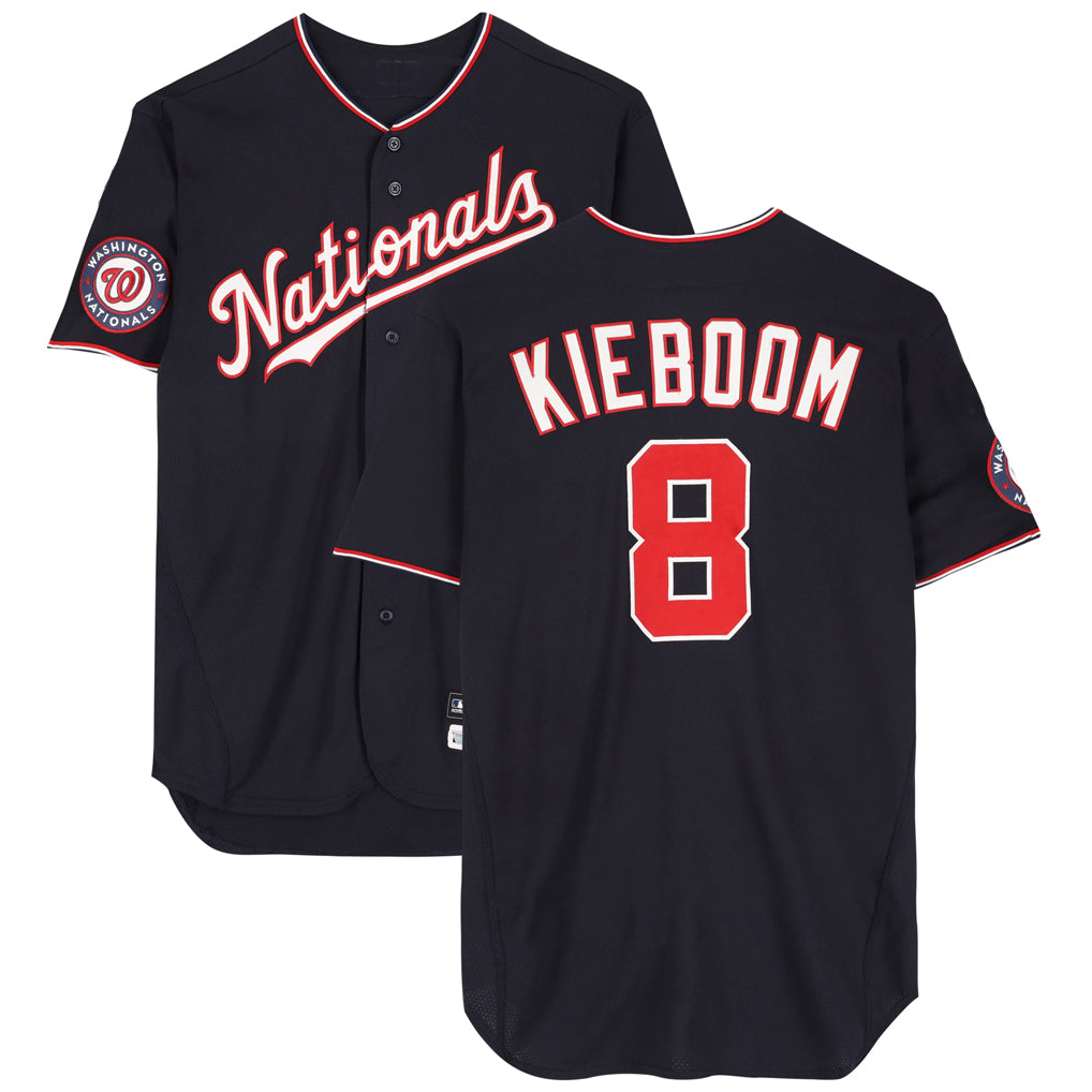 Ldoa W.Nationals #8 Carter Kieboom Player Navy Home Game Stitched Jerseys