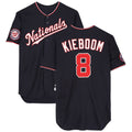 Ldoa W.Nationals #8 Carter Kieboom Player Navy Home Game Stitched Jerseys
