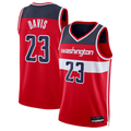 Ldoa W.Wizards #23 Anthony Davis Red Swingman Jerseys - Icon Edition