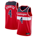 Ldoa W.Wizards #4 AJ Dybantsa Red 2026 Draft Swingman Jerseys - Icon Edition