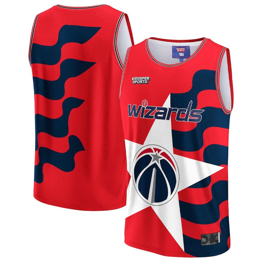 Ldoa W.Wizards & KidSuper Studios by Red Hometown Jerseys