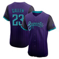 A.Diamondbacks #23 Zac Gallen Player Purple City Connect Limited Elite Home Game Ldoa Stitched Jerseys