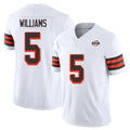 C.Browns #5 Quincy Williams Player White Limited Vapor F.U.S.E. Alternate Game Ldoa Stitched Jerseys