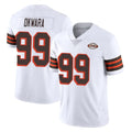 C.Browns #99 Julian Okwara Player White Limited  Vapor 1946 Collection Alternate Game Ldoa Stitched Jerseys