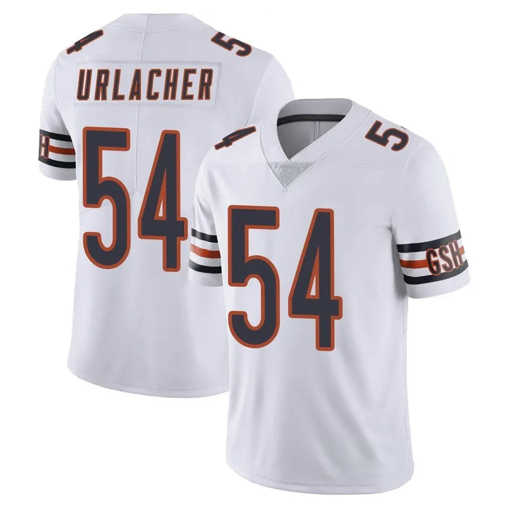 C.Bears #54 Brian Urlacher Player White Vapor Untouchable Limited Home Game Ldoa Stitched Jerseys