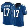 IN.Colts #17 Daniel Jones Player Royal Limited Indiana Nights Alternate Vapor F.U.S.E. Home Game Ldoa Stitched Jerseys