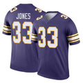 M.Vikings #33 Aaron Jones Sr. Player Purple Limited Classic Home Game Ldoa Stitched Jerseys