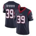 H.Texans #39 Henry To'oTo'o Player Navy Limited Vapor Untouchable Home Game Ldoa Stitched Jerseys