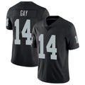 LV.Raiders #14 Matt Gay Player Black Limited Vapor Untouchable Home Game Ldoa Stitched Jerseys