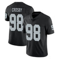 LV.Raiders #98 Maxx Crosby Player Black Limited Vapor Untouchable Home Game Ldoa Stitched Jerseys