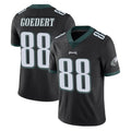 P.Eagles #88 Dallas Goedert Player Black Limited Vapor Untouchable Home Game Ldoa Stitched Jerseys