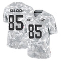 M.Dolphins #85 Greg Dulcich Player Arctic Camo Salute To Service Limited Game Ldoa Stitched Jerseys