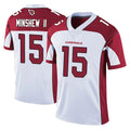 A.Cardinals #15 Gardner Minshew II Player White Vapor Limited Home Game Ldoa Stitched Jerseys