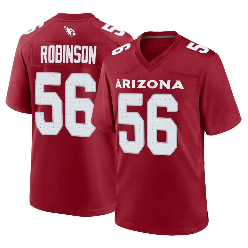 A.Cardinals #56 Darius Robinson Player Cardinal Limited Home Game Ldoa Stitched Jerseys