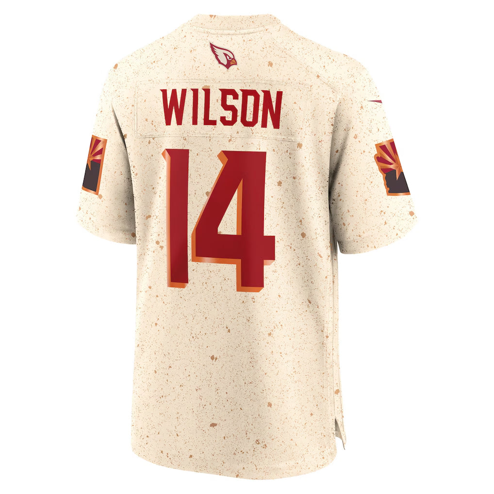 A.Cardinals #14 Michael Wilson Player Cream  Rivalry Home Game Ldoa Stitched Jerseys